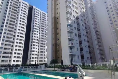 Image de Flat on a high floor with views of Cidade Nova, Copacabana (20 min), Gig, Lapa (5 min), and Maracanã.