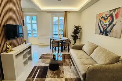Image de Luxury design appartement Cannes Centre - 2 mn Palais du Festival et Croisette