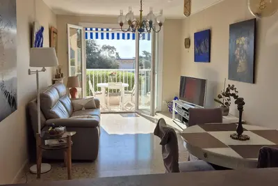 Image de A 10 min à pied des plages et 5 des commerces, appartement lumineux