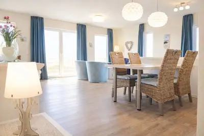 Image de Exclusive vacation apartment Nordseeglück with balcony, sauna and direct beach location