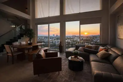 Image de Penthouse apartment in Juriquilla with private terrace and pool