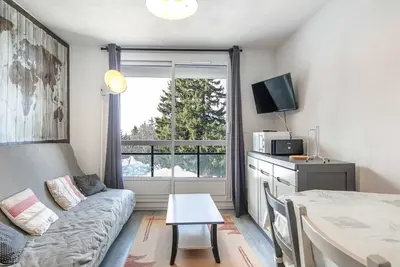 Image de Charmant studio, 6-7 pers vue montagne