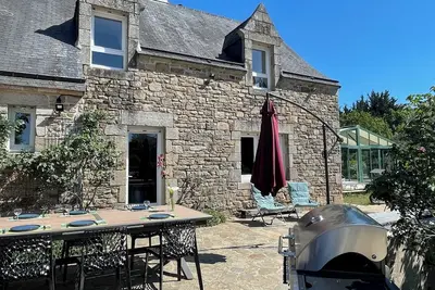Image de Maison de vacances 10 pers. avec piscine chauffée et couverte Hauts de Locmiquel