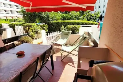 Image de Studio climatisé, parking - 4 pers. (jardin)