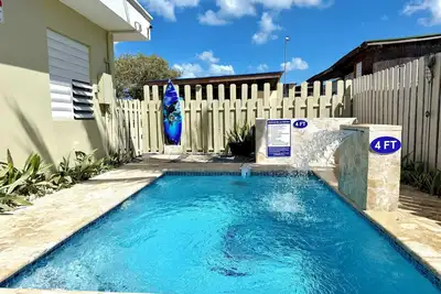 Image de 2-bedroom Villa in Cabo Rojo • 5 min from combate beach • Private pool + Bbq