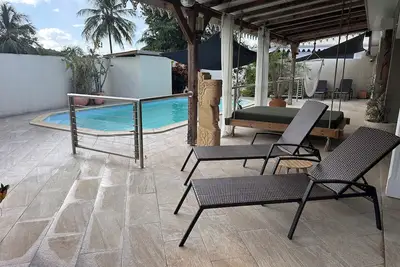 Image de Villa Piscine avec billard baby-foot a 300m  de la plage, idéal famille amis