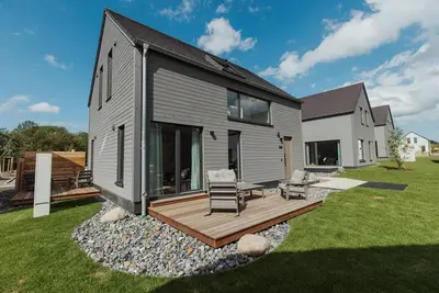 Image de Maison de vacances familiale de style scandinave