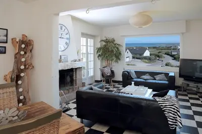 Image de Maison de vacances vue mer, à côté de la plage