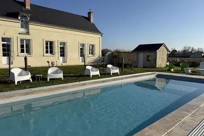 Image de Maison avec piscine privée - 8 pers.