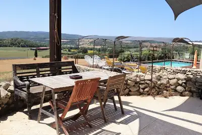 Image de Les Arcs-Appartement rez de chaussée-vue piscine