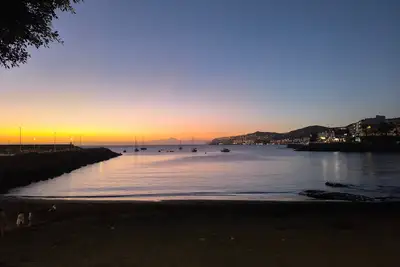 Image de Maison de vacances 'Sunset Star' vue mer depuis le solarium, terrasse partagée et Wi-Fi