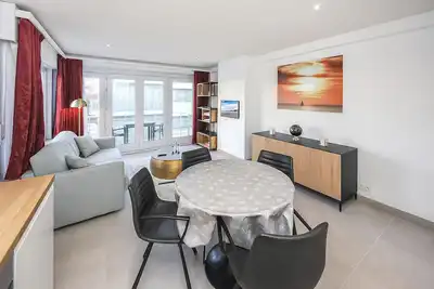 Image de Superbe appartement à Ostende avec Wi-Fi