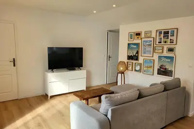 Image de Gîte Les Pirouettes : terrasse privée, jardin privé et Wi-Fi à deux pas de la plage