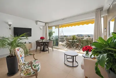 Image de Frgk Etoile du sud Terrasse Vue Mer Palm Bea