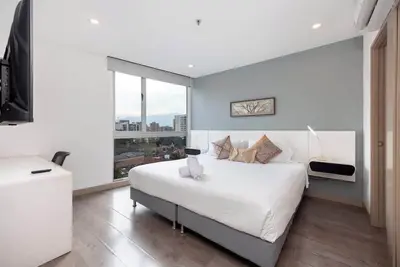 Image de lEPl Mordern 1bd Apt W/Ac, Pool, Gym in Medellin