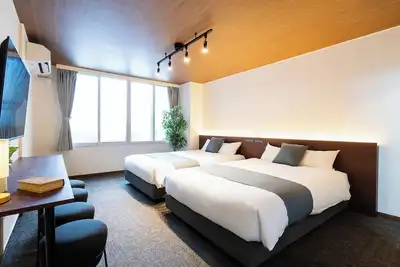 Image de Uslc Twin roomaccommodates up to 6 people / Sapporo City Hokkaidō