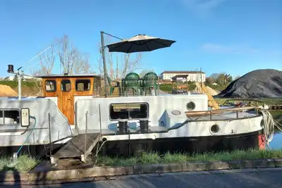 Image de Péniche avec terrasse sur l'eau - 4 pers.