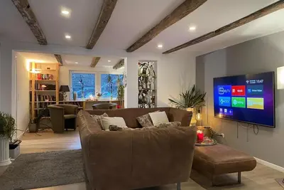 Image de Appartement « Sauerland 2 » avec vue sur la montagne, balcon et Wi-Fi