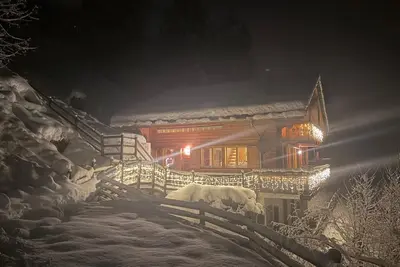 Image de La plus belle vue du domaine des 4 Vallées/Verbier: chalet avec sauna et balnéo