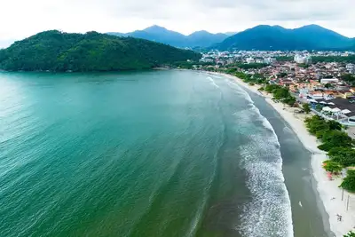 Image de Casa c Churrasqueira perto da Praia do Perequê-Açu