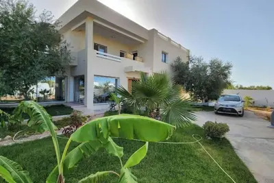 Image de Villa Rim - Pool, Jacuzzi Dream Garden in Arkou Entire home in Arkou, Tunisia