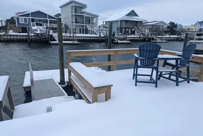 Image de Lindsay - 5 Br, 3 bath, Canal Front, Pet Friendly in Topsail Beach