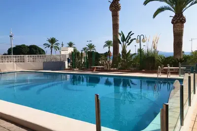 Image de Frente al Mar en poniente, piscina, parking y wifi