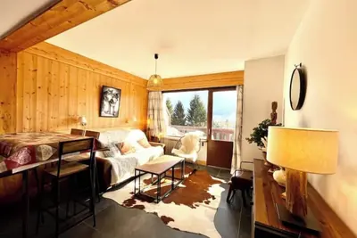 Image de Extraordinaire vue sur le mont blanc appartement grand confort