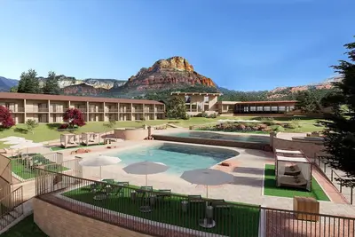 Image de Unwind in a Serene Room w/ Outdoor Pool Access & Close to Hiking Area - 1. 2 mile