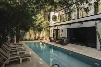 Ethan: Refined Boho Villa with Private Pool