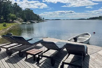 Image de Atemberaubendes Wassergrundstück im Stockholmer Schärengarten