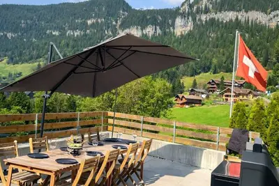 Image de Modern Spa Chalet • Ac • Alps & Lake View Terrace • Bbq • near Interlaken