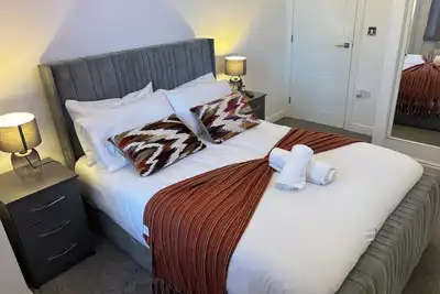 Image de Luxury 2Bedrooms  Apt Free Parking Rugby Railway Station