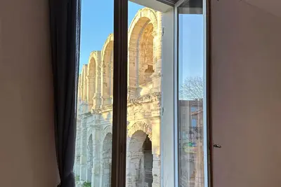 Image de Le clos la Major - vue sur les Arènes d'Arles