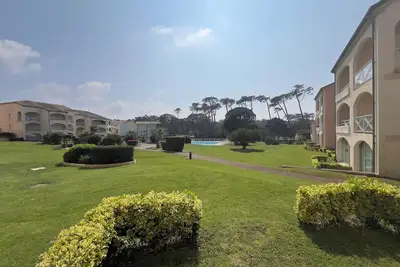 Image de Open Sud Magnifique Apt 4/5 pers jardin arboré, piscine et proche de la plage