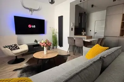 Image de Modern 3br Lux Apartment with  Balcony  &Free Parking/ Premium Comfort &Design/