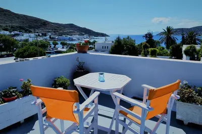 Image de Appartement « Deux Chambres » avec vue sur la mer, Wi-Fi et climatisation