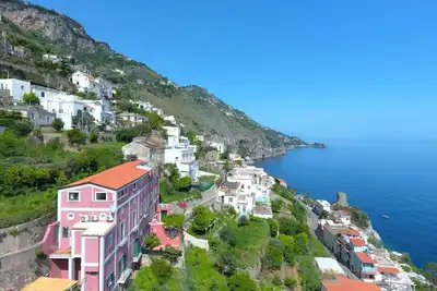 Image de Palazzo Rocco - Villa Red Moon in Love, terrasse et vue mer sur la Côte Amalfitaine
