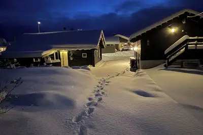 Image de Log cabin near Sjusjøen and Lillehammer