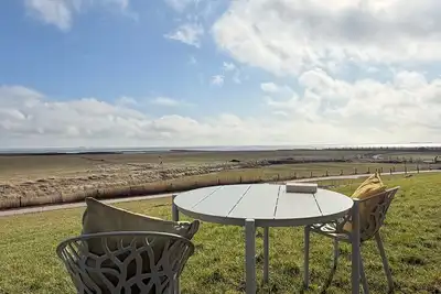 Image de Appartement Blütenreich avec vue sur la mer dans la maison panoramique Aussichtsreich