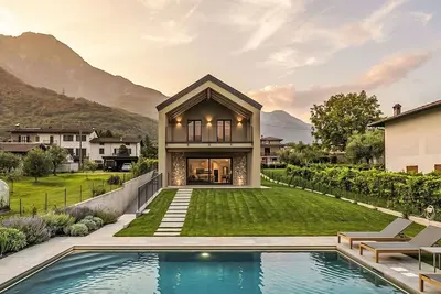 Image de Maison de vacances privée avec climatisation, Wifi, piscine privée, Tv, terrasse, vue panoramique