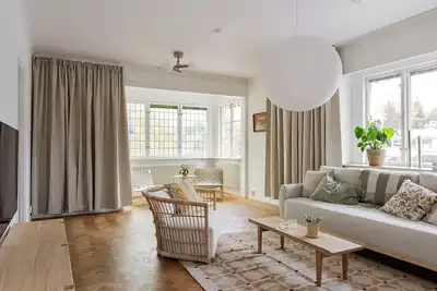 Image de Chic 2-Bedroom apartment on Lidingö