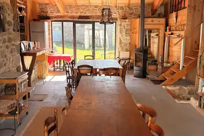 Image de Au coeur du Livradois Forez, superbe grange aménagée pour des groupes