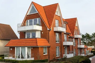Image de Vacation apartment in 1st beach row in Cuxhaven-Duhnen with sauna & terrace