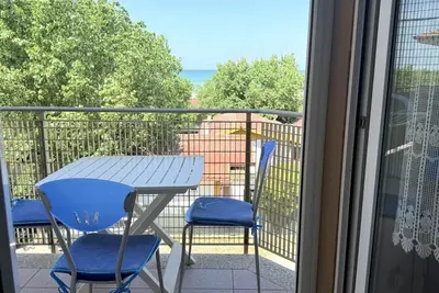 Image de Se182 - Senigallia, three-room apartment facing the sea with balcony and parking space