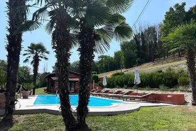 Image de GuestHost - Stunning historic house with pool located in the Alto Monferrato, a Unesco World Heritage site, with a 2000 sqm garden offering a lovely experience in nature, thanks to the breathtaking 360-degree views of the surrounding hills. Spacious and