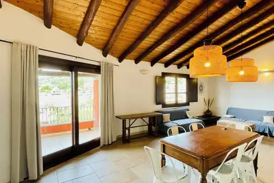 Image de Apartment with 3 bathrooms, large living room and equipped terrace overlooking the sea.