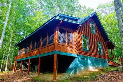 Image de Cozy Cabin w King Bed, 8-Stall Barn/Borders Big South Fork Natl Park