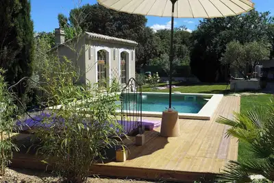 Image de Terrific 3-bedroom Mas  near Uzes in charming Vézénobres awaits you.