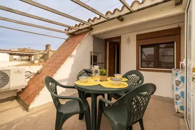 Image de Ref. Canyet : Charmante maison au cœur du village de l’Escala avec terrasse et climatisation